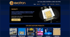Desktop Screenshot of exatron.com